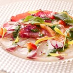 Directly delivered from Toyosu market! Today's carpaccio