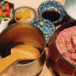 ネオ和食居酒屋 あなたに会いたくて。 I miss you - 肉まぶし定食