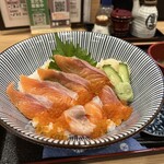 sengyokikambou - サーモンといくらの親子丼