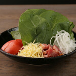 Shibushi Bay Spinach Caesar Salad