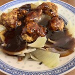 天龍菜館 - キッパリと豚肉と玉ねぎのみ！