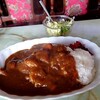 Michi - カツカレー大盛りカツ細かく切ってあるからわからん　