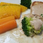 キッチン ブルー グローブ - ブロッコリーにも、和風サルサ・ディ・ノーチ