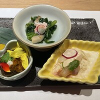 鮨 青海 北新地 - 前菜