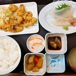 中央食堂 - いか丸ごと定食