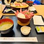 富山湾食堂 - マグロ丼