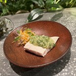 熱香森 - 徳島県産 阿波尾鶏の葱生姜ソース