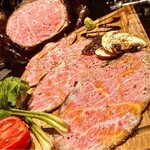 【選べる3種の自家製ソース】宮崎県産黒毛和牛ローストビーフ