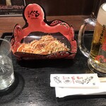 Kukuru Hanatako - たこ焼きビールセット¥1,474-