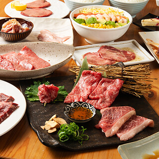 [Meat & Creative Cuisine] Full of volume [all-you-can-drink course] is also recommended♪