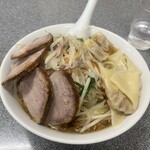 中華麺店 喜楽 - もやしワンタンメンチャーシュー大盛