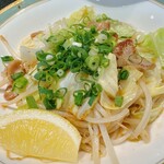 たこ焼き モダン焼き ふるちゃん - ホルモン炒め