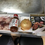 Okonomiyaki Hirano - 今日のトッピング食材