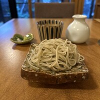 蕎麦おさめ - ・せいろ蕎麦
                  　　長野県長町奈川在来　お塩だけでも充分な美味しいお蕎麦