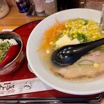 あまのじゃく - 塩バタ―コーンラーメン・TKGセット