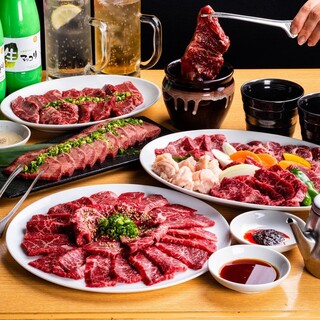 Cost rate over 80%! [Specialty! Ushiboshi Kalbi] Banquet courses are also available♪