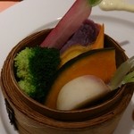 蔭山樓 - 蒸し野菜