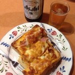 茶んと - キムチピザトースト