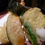Honkesanukiya - 御膳の天ぷら盛り