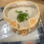 磯丸水産 - 蟹味噌甲羅焼（539円）