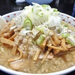 Sekiya Fukuraitei - チャーシューメンマラーメン（大盛・ネギトッピング・大油）