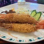 長沢ガーデン レストラン - 大エビフライ　単品