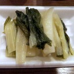 旨いものや・福助 - しゃくし菜漬￥300