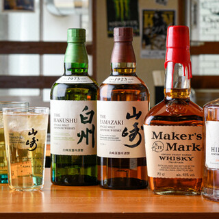 We always stock over 100 types of highballs. Cheers with your favorite cup♪