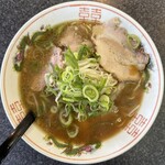 らーめん 天龍 - ラーメン()730円、真上から