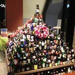 World BEER Museum - 空き瓶ツリー