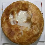 ピザーラ - パイを突き崩すとこんな感じ