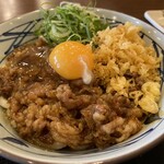 丸亀製麺 - 牛すき釜玉