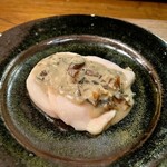 九〇萬 - 鶏胸肉、干し海老とピータンのソース