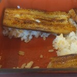 元気工房 絆の館 - 穴子の厚さ位しかないご飯の量(｀ε´)