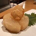 ヨルの部 - 大根の唐揚げ