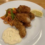 ダイニング　テーブル - 添えたナポリタンも旨い