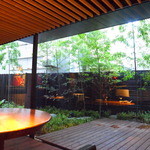 トゥーランドット 臥龍居  - 1階「The Garden」から庭の眺め