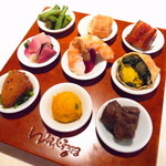 トゥーランドット 臥龍居  - 季節野菜と海の幸　九つの喜びオードブル