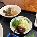 Shokujidokoro Saitou - 漬物・小鉢