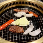 焼肉の龍園 - 柔らかい黒毛和牛