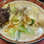 中華そば 華丸 - タンメン700円+味玉100円