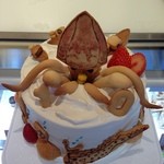 Daichi To Kurumi - 迫力です！ダイオウイカ！次男の誕生祝いケーキです。
