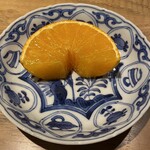 室町 和久傳 - デザート1、柑橘