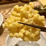 あわい - 絶品なとうもろこしのかき揚げ