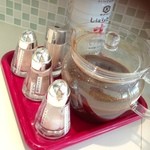 丸山吉平 - 調味料：岩塩は３種類