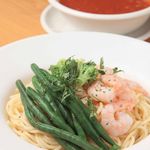 Bistro Queue - 夏季限定メニューの「Queue風の冷製パスタ」950円
