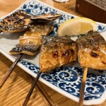 炭火焼専門食処 白銀屋 - さんま、サバ塩