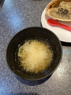 Ajiyoshi - 熱々お味噌汁