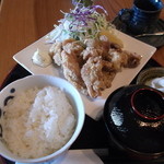 びすとろ風見鶏 - 唐揚げランチ８００円