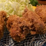 とんかつ馬車道さくら - 牡蠣フライ定食